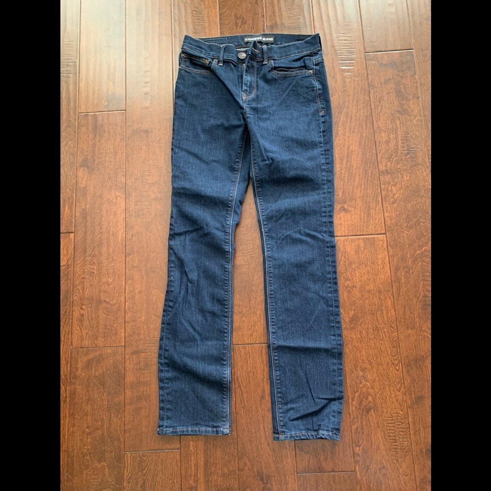 Express Mia Skinny Mid-Rise Jeans Size 4